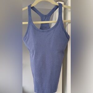 Lululemon Athletica Ebb To Street Ribbed Racerback Tank Top, Sz. 2